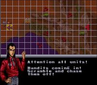 une photo d'Ã©cran de U.N. Squadron sur Nintendo Super Nes